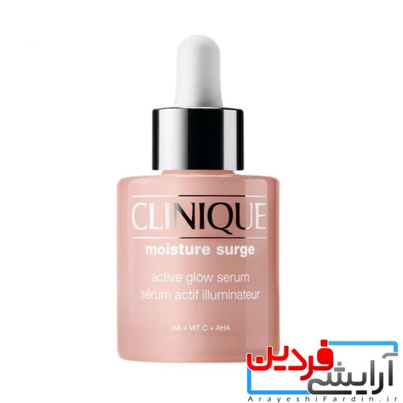 سرم آبرسان و روشنکننده کلینیک Moisture Surge Active Glow — تصویر ۴