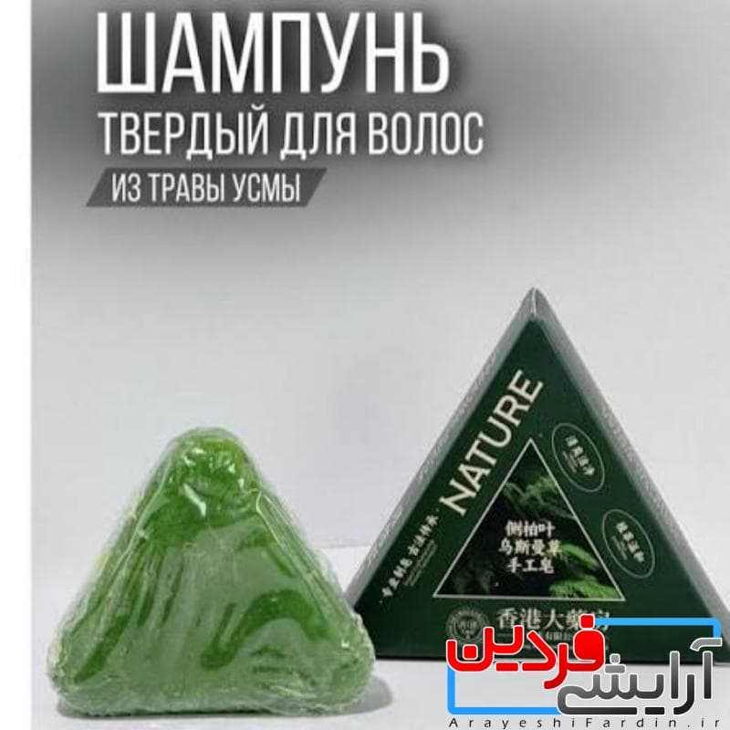 صابون شامپو بار Seven Green Nature از برند Nature — تصویر ۲