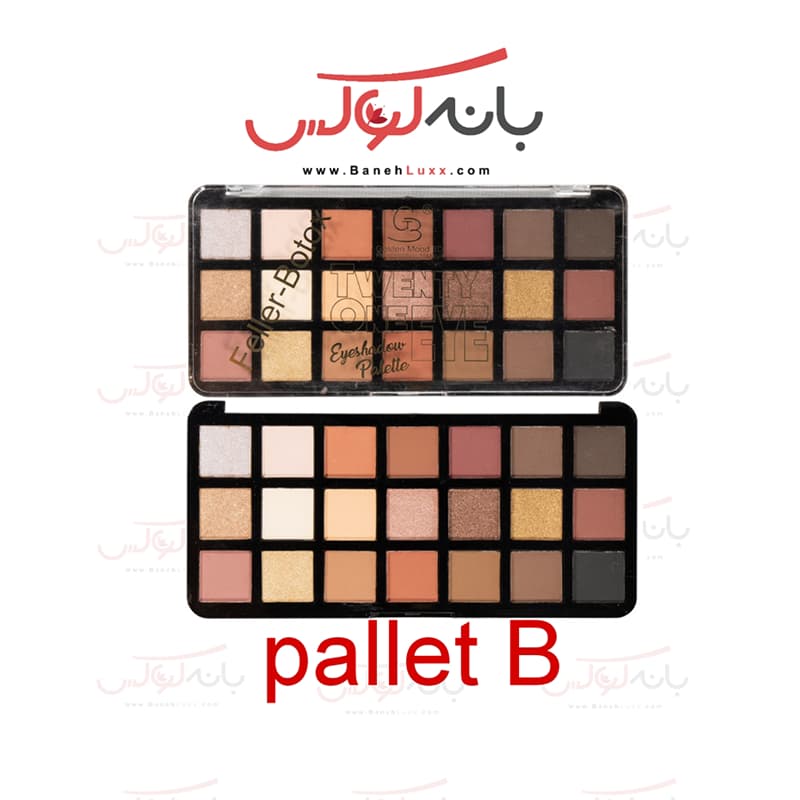 پالت سایه چشم 21 رنگ گلدن مود Golden Mood — تصویر ۸