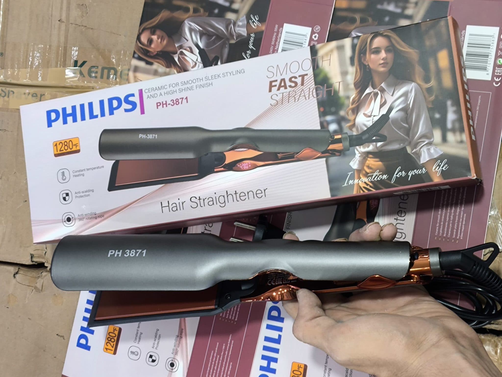 اتو مو حرفه ای فیلیپس مدل PH-3871 — تصویر ۱۰