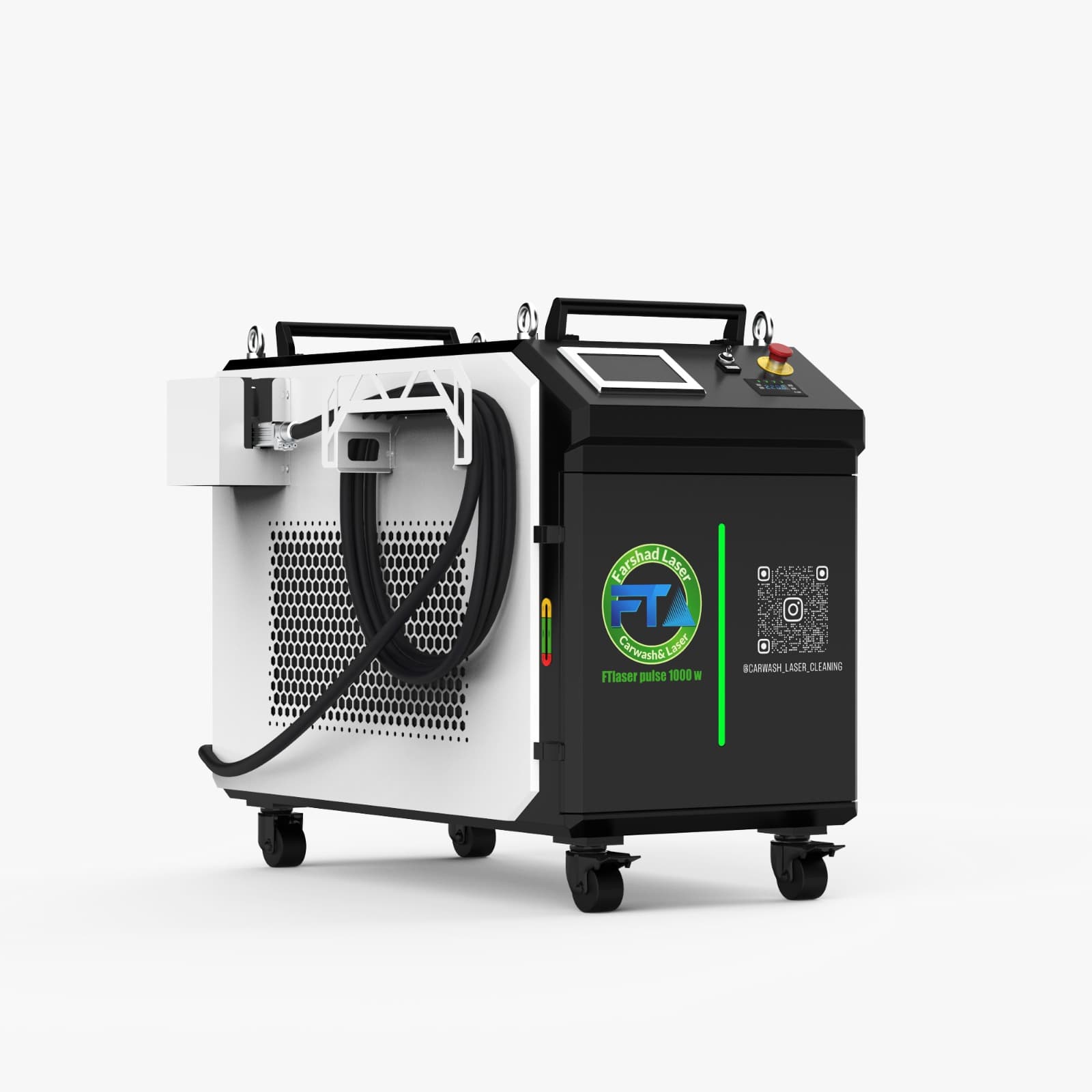 دستگاه رسوب زدایی – زنگ زدایی -FTLASER-500W — تصویر ۲