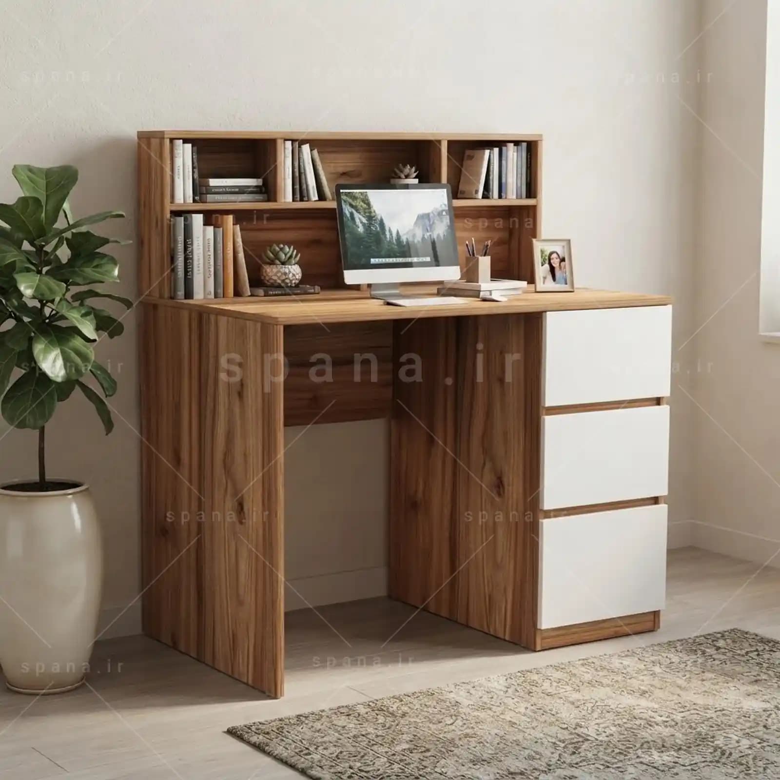 میز تحریر بهار طول 100 – کد 112 — تصویر ۹