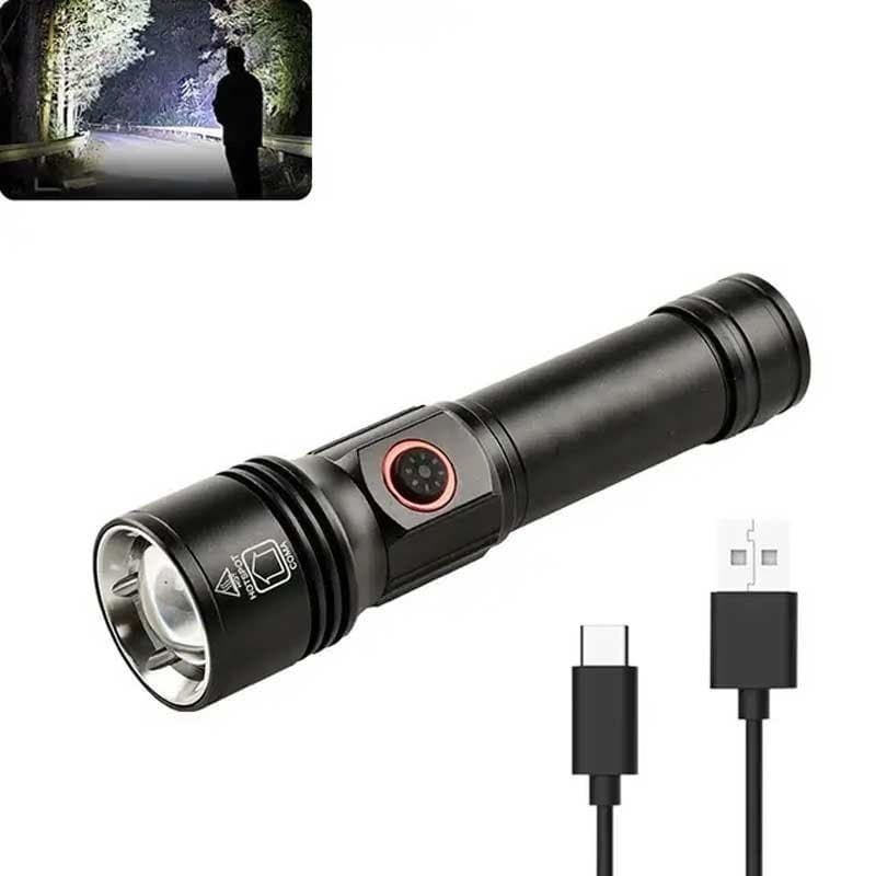 چراغ قوه کینساچ مدل KS2308 زوم دار با نور مهتابی — تصویر ۴
