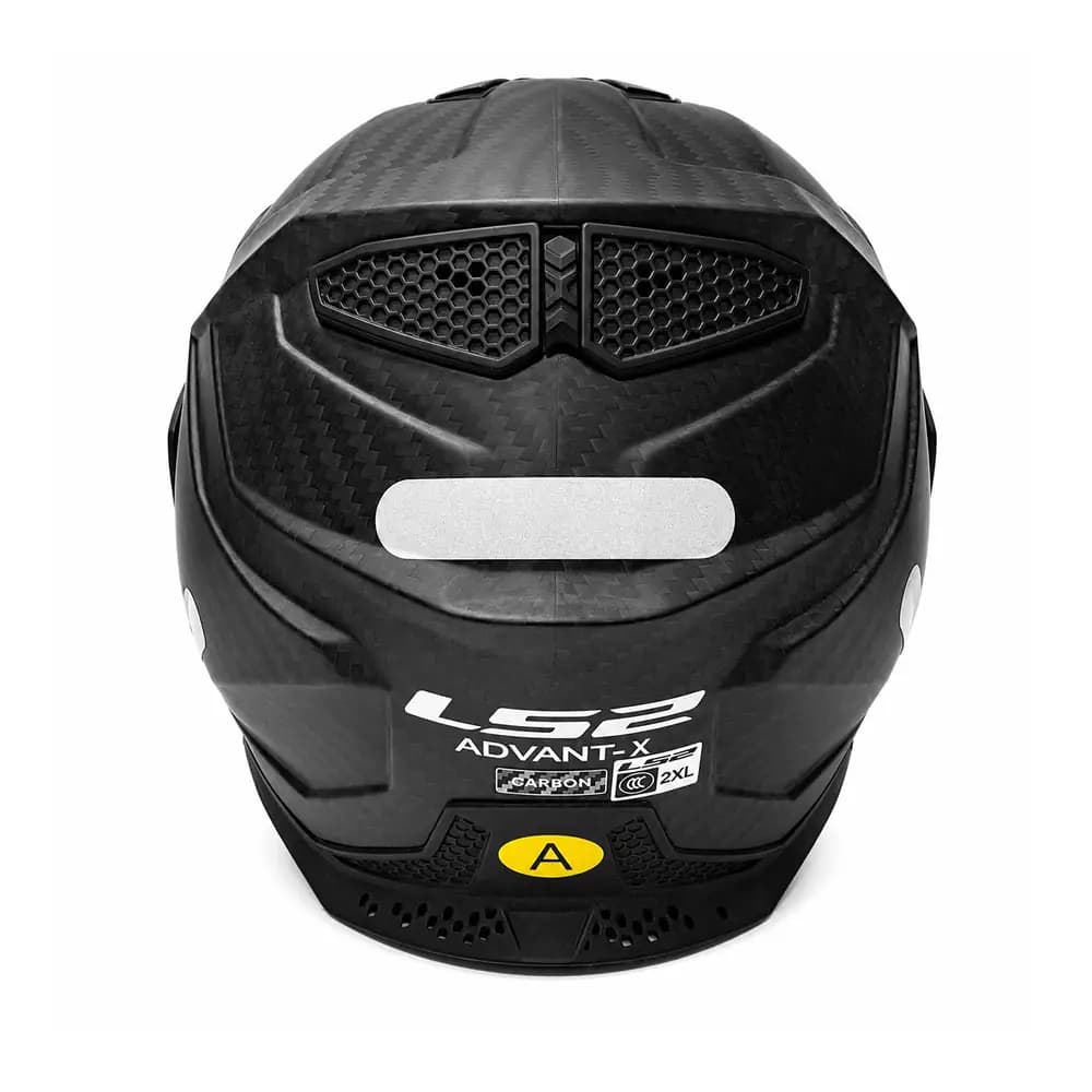 کلاه LS2 Advant X Carbon کربن مات | فک برگردان 180 درجه — تصویر ۵