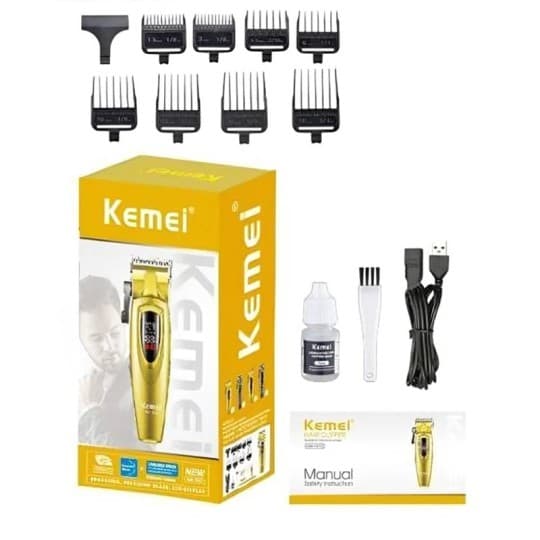 ماشین اصلاح کیمی مدل KM1672 با برش مستقیم و استیل ضد زنگ — تصویر ۲
