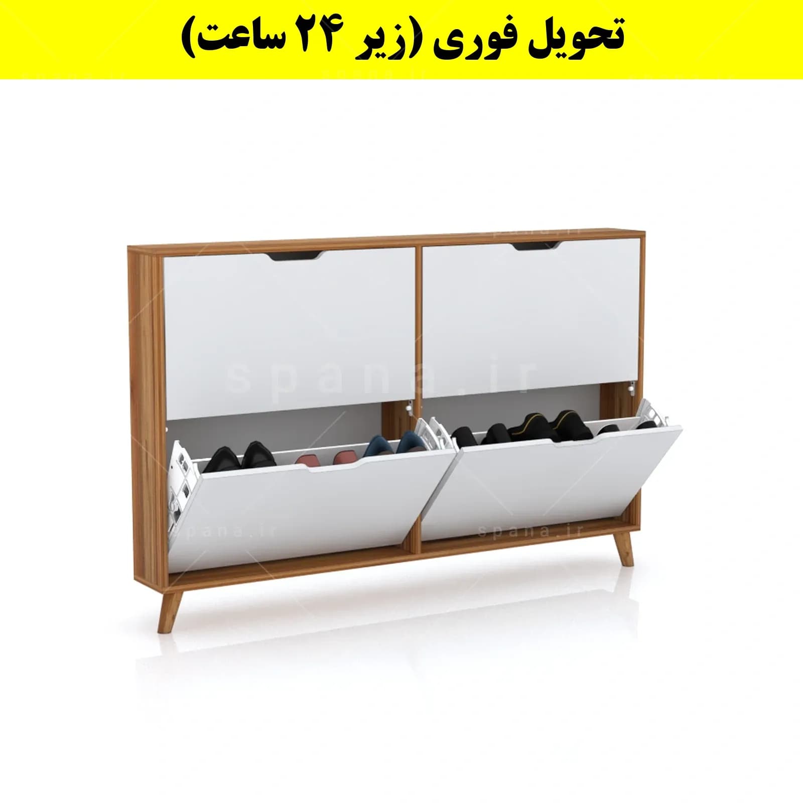 جاکفشی داشبوردی باریک چهار درب النا – طول 140 (تحویل فوری) — تصویر ۱۰