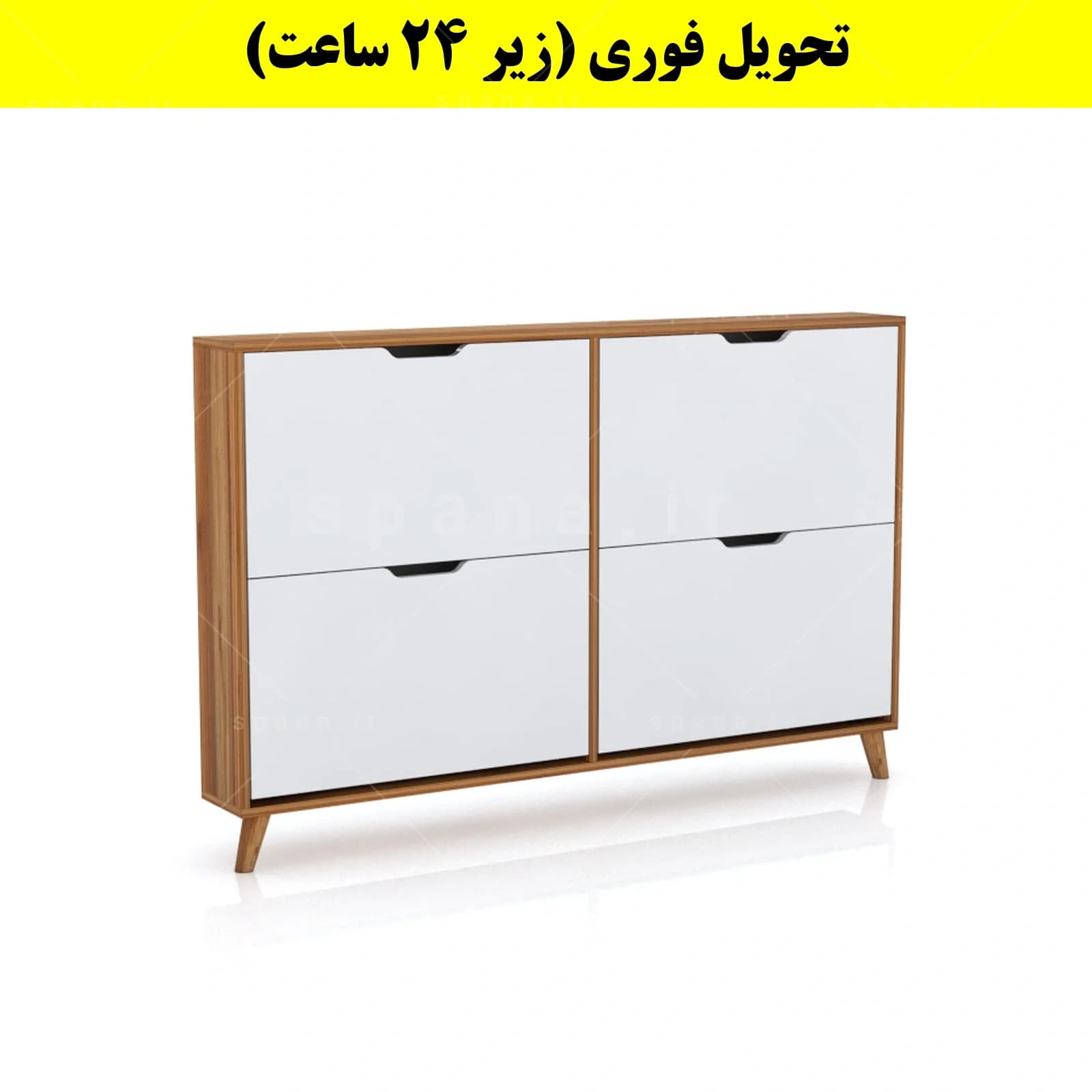 جاکفشی داشبوردی باریک چهار درب النا – طول 140 (تحویل فوری) — تصویر ۱۱