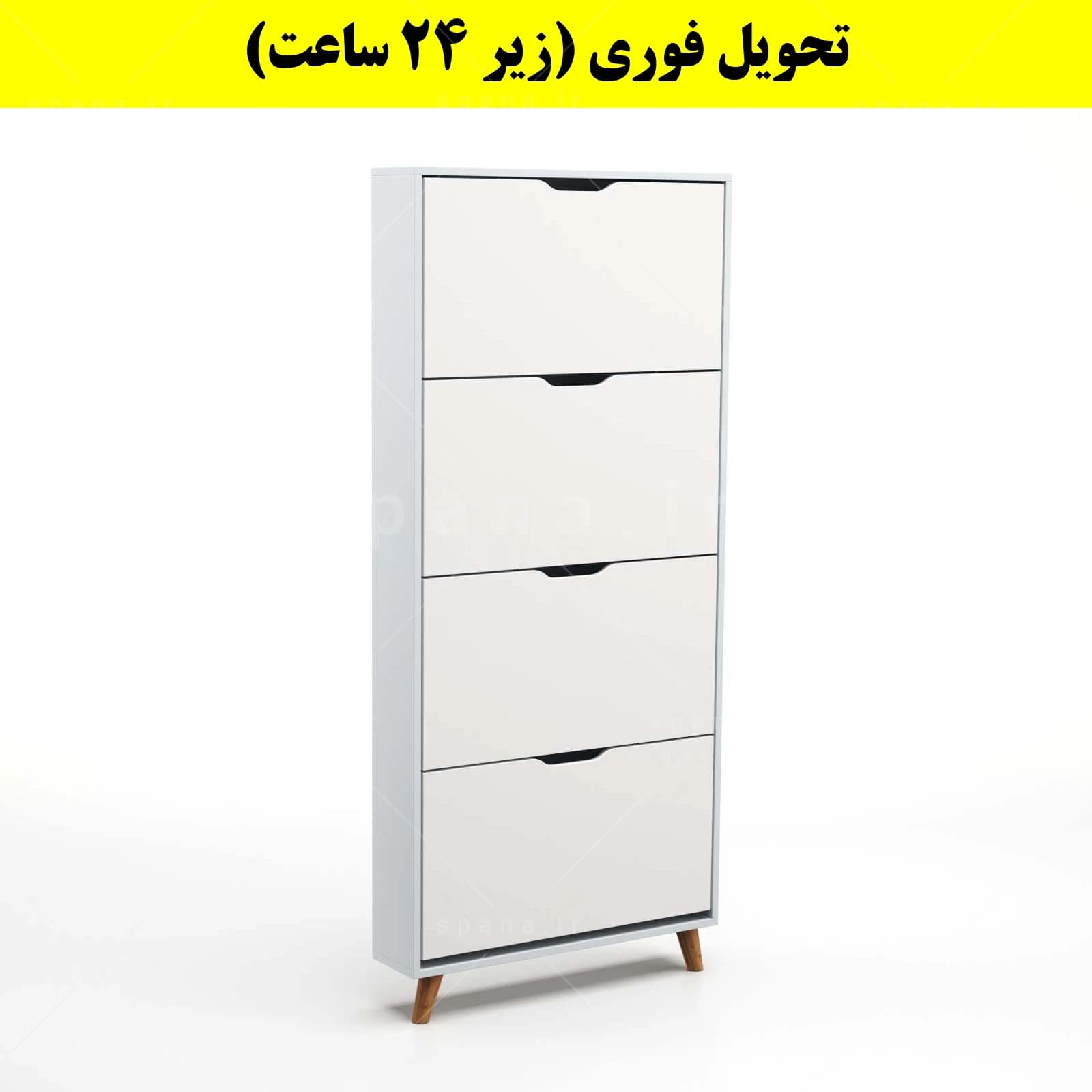 جاکفشی داشبوردی باریک چهار درب النا – طول 75 (تحویل فوری) — تصویر ۸