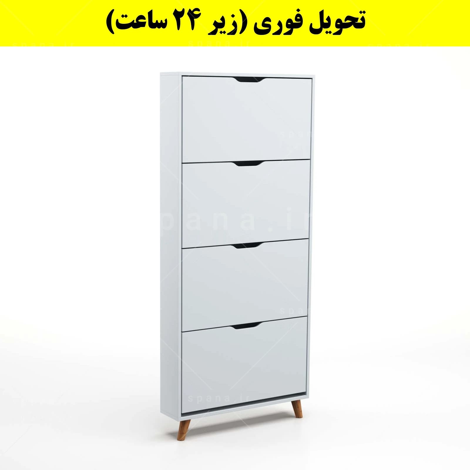 جاکفشی داشبوردی باریک چهار درب النا – طول 75 (تحویل فوری) — تصویر ۷