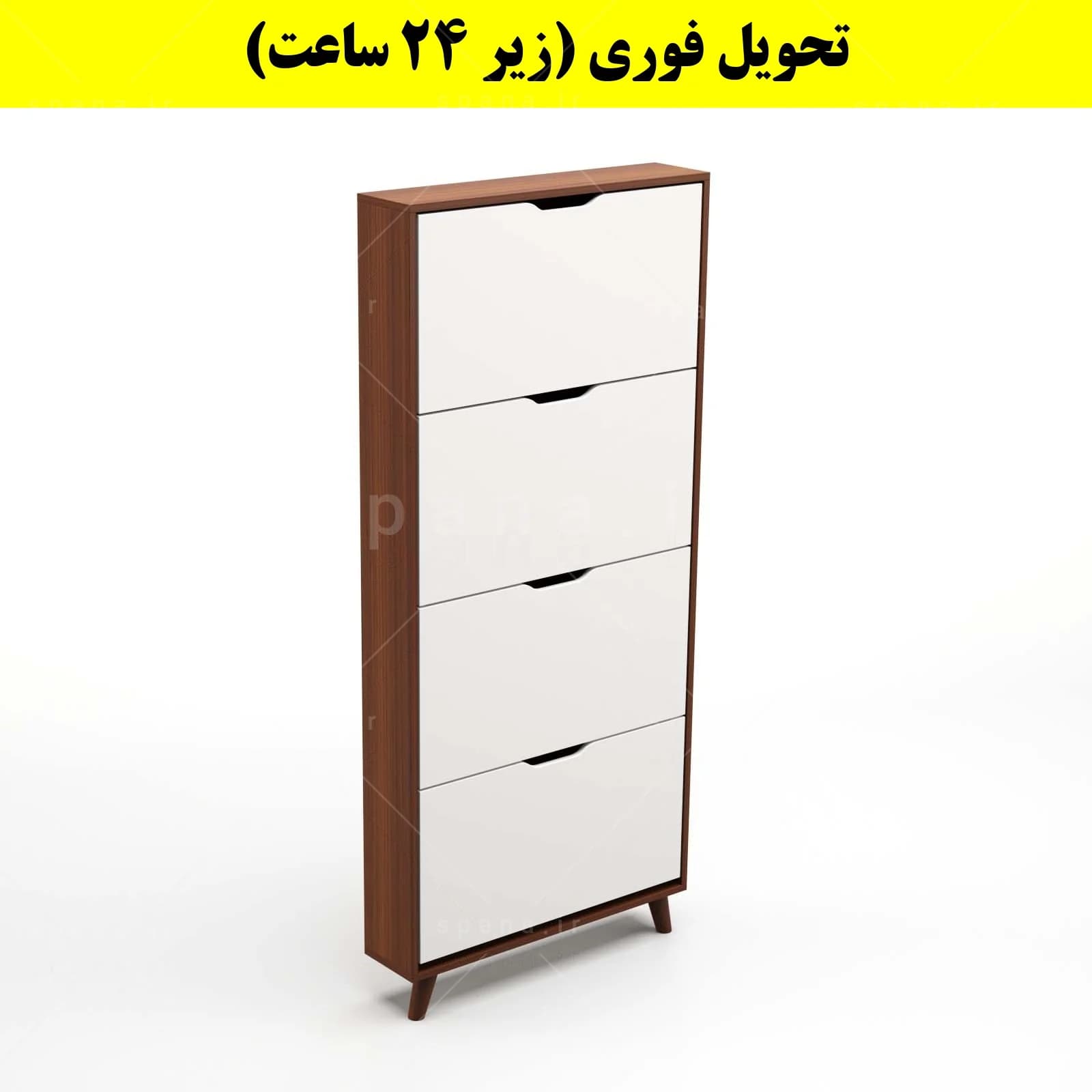 جاکفشی داشبوردی باریک چهار درب النا – طول 75 (تحویل فوری) — تصویر ۶