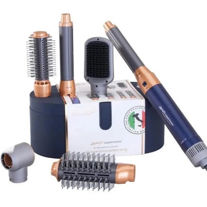 سشوار و حالت‌دهنده ۶ کاره انزو مدل 1-Dyson Style ENZO EN‑4133 — تصویر ۳