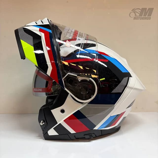 کلاه کاسکت فک متحرک Redline 960 | رنگی — تصویر ۶