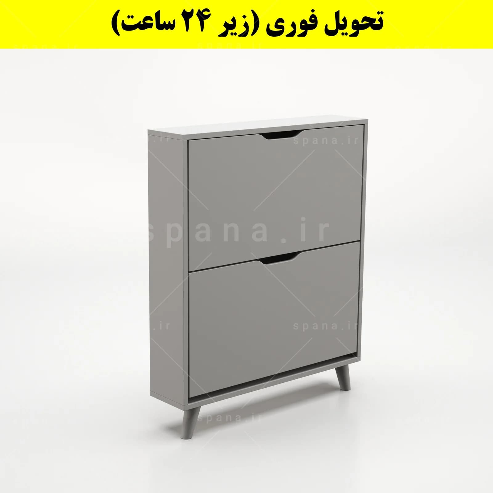 جاکفشی داشبوردی باریک دو درب النا – طول 75 (تحویل فوری) — تصویر ۸