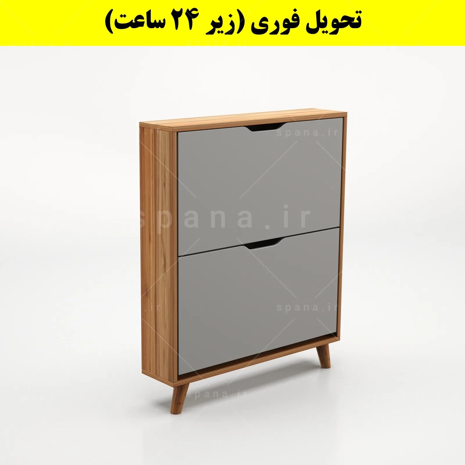 جاکفشی داشبوردی باریک دو درب النا – طول 75 (تحویل فوری) — تصویر ۷