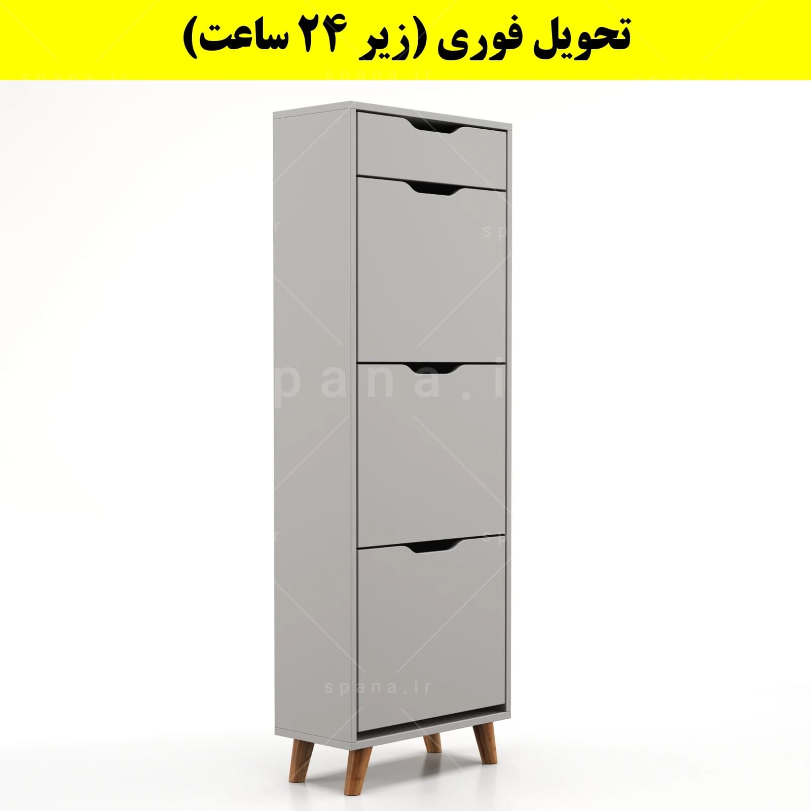 جاکفشی داشبوردی سه درب کشودار النا – طول 50 (تحویل فوری) — تصویر ۱۲