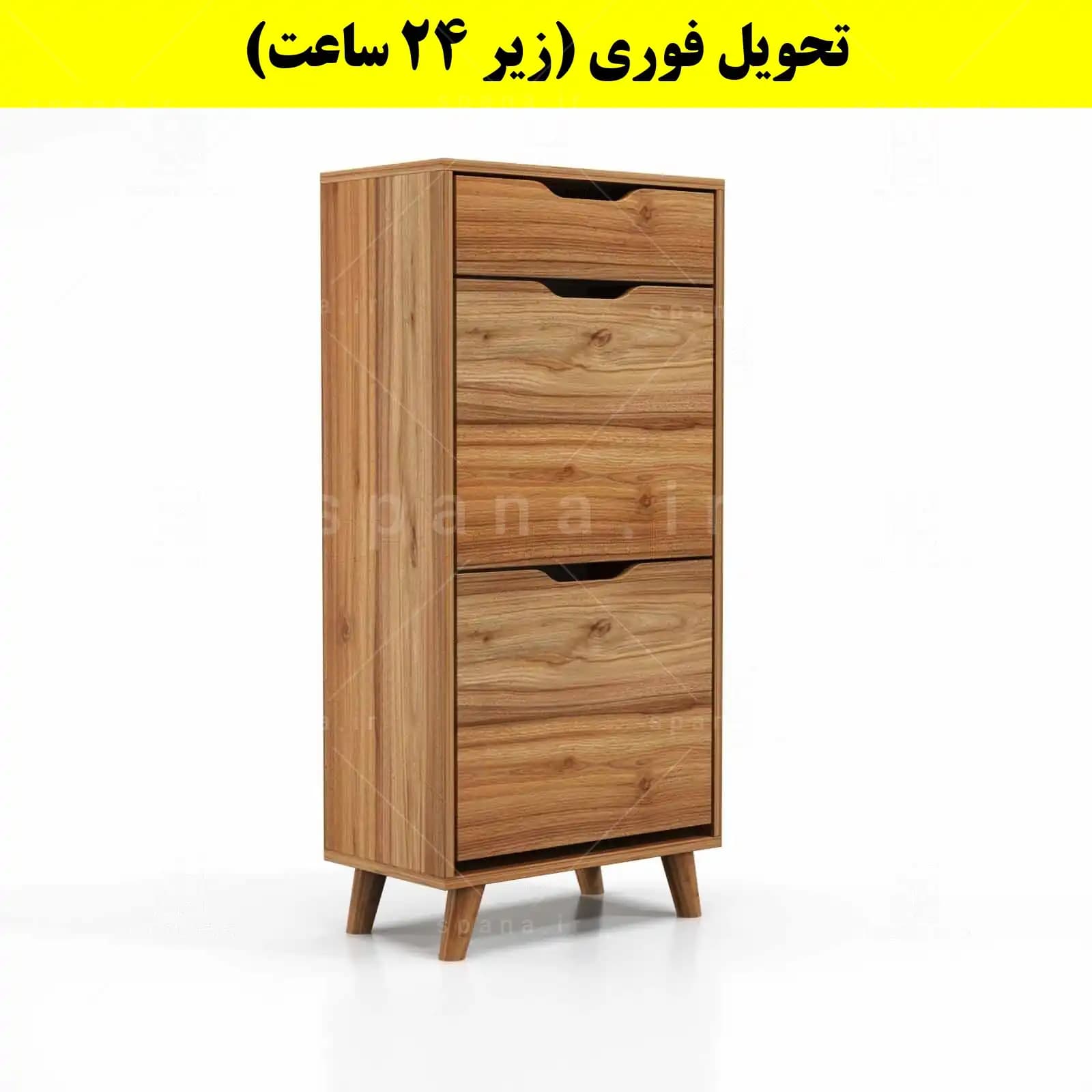 جاکفشی داشبوردی دو درب کشودار النا – طول 50 (تحویل فوری) — تصویر ۱۲