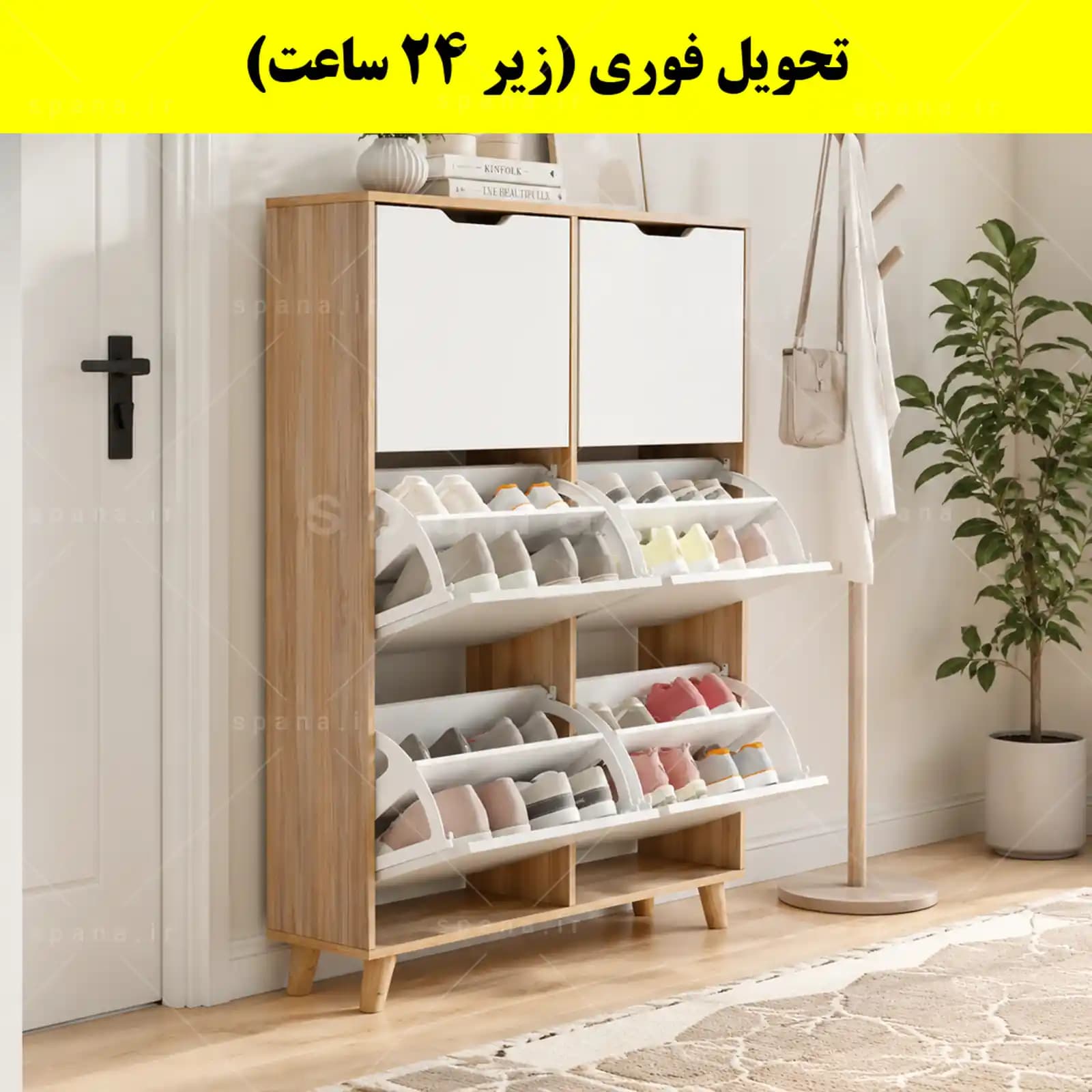 جاکفشی داشبوردی شش درب النا – طول 100 (تحویل فوری) — تصویر ۹