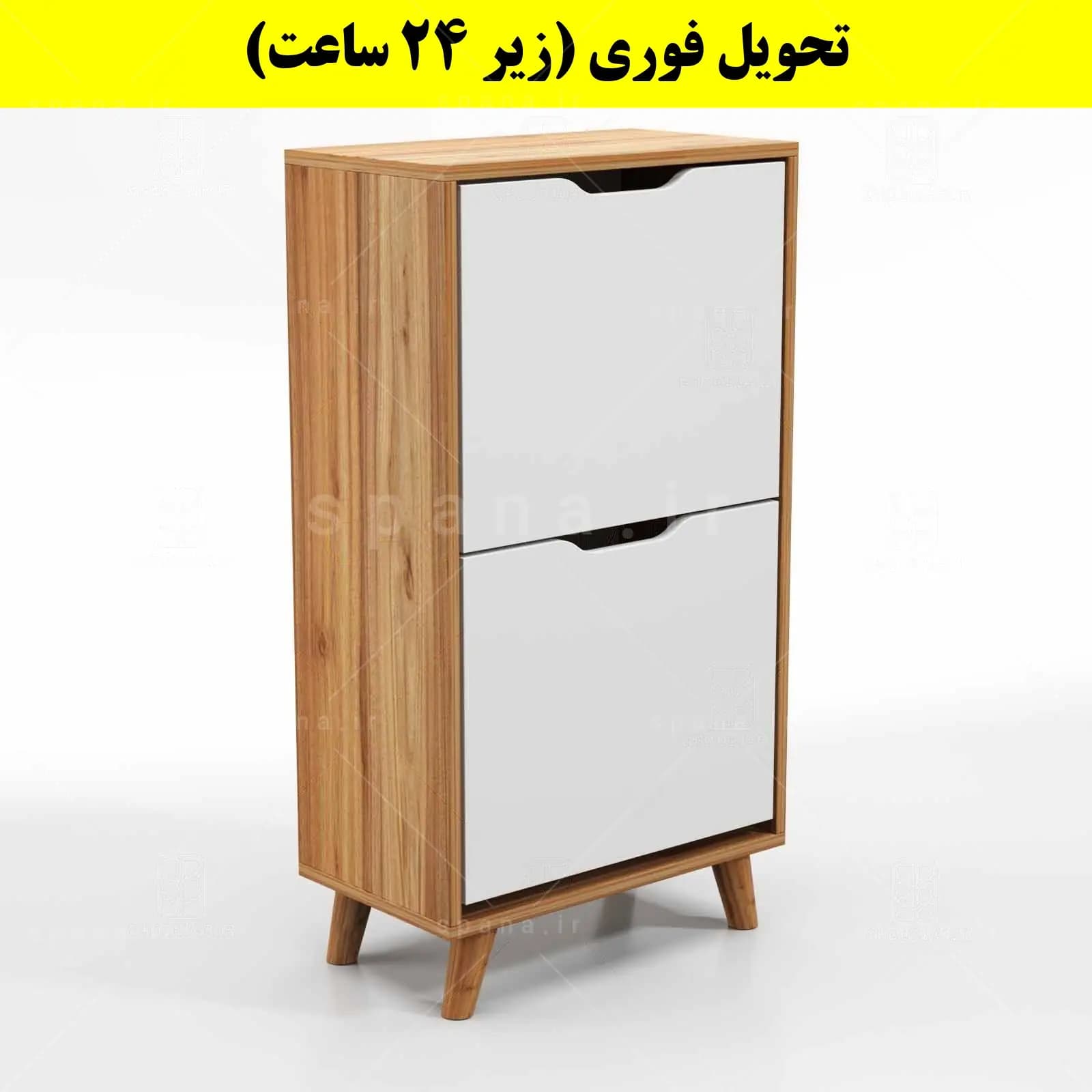 جاکفشی داشبوردی دو درب النا – طول 50 (تحویل فوری) — تصویر ۲