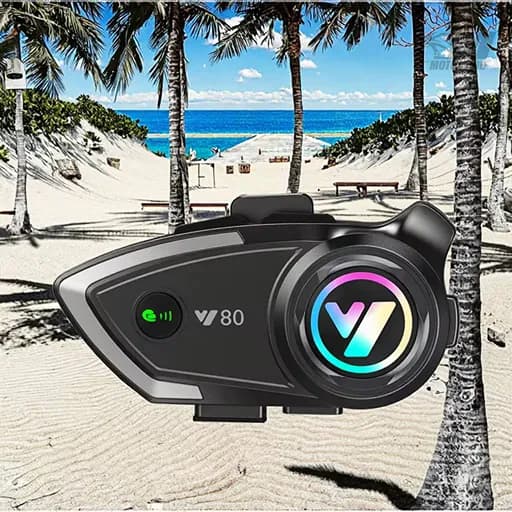 بلوتوث کلاه کاسکت QINLIFE مدل V80 — تصویر ۶
