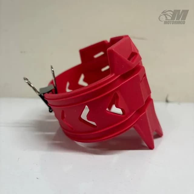 محافظ اگزوز موتور کراس | Exhaust Guard قرمز — تصویر ۴