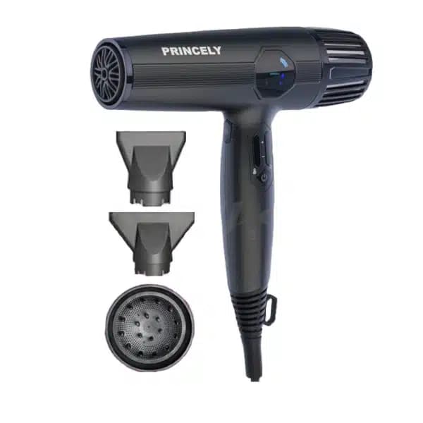 پرینسلی سشوار حرفه ای موتور جت نمایشگردار PR280AT 2400W