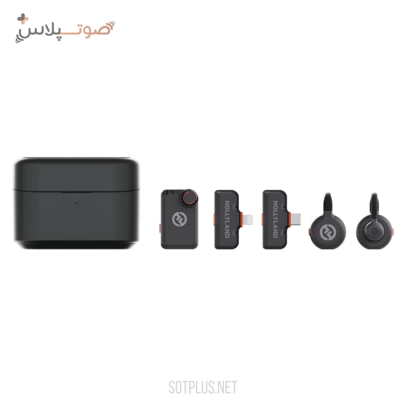 میکروفون بی سیم Hollyland LARK M2S Ultimate Combo — تصویر ۲