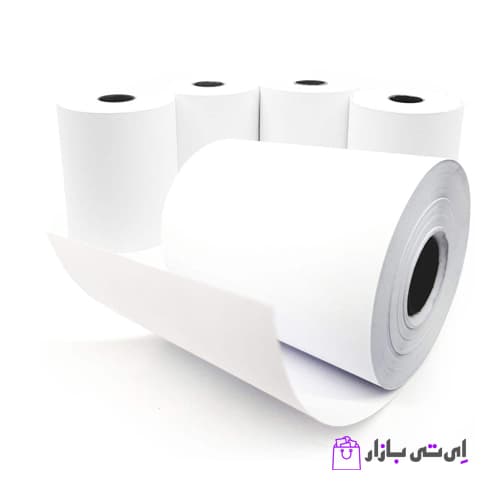 رول حرارتی هانسول 36 متری 8CM پرینتر کارتن60عددی — تصویر ۳