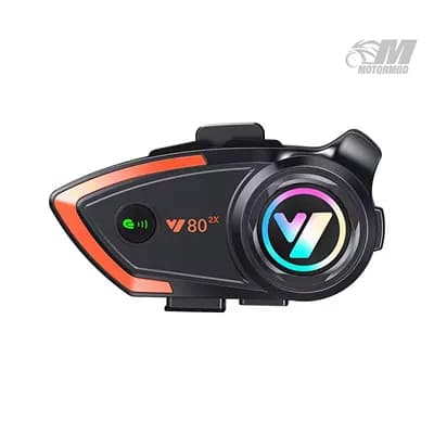 بلوتوث کلاه کاسکت QINLIFE Y80 2x| اینترکام موتورسواری با برد 500 متر