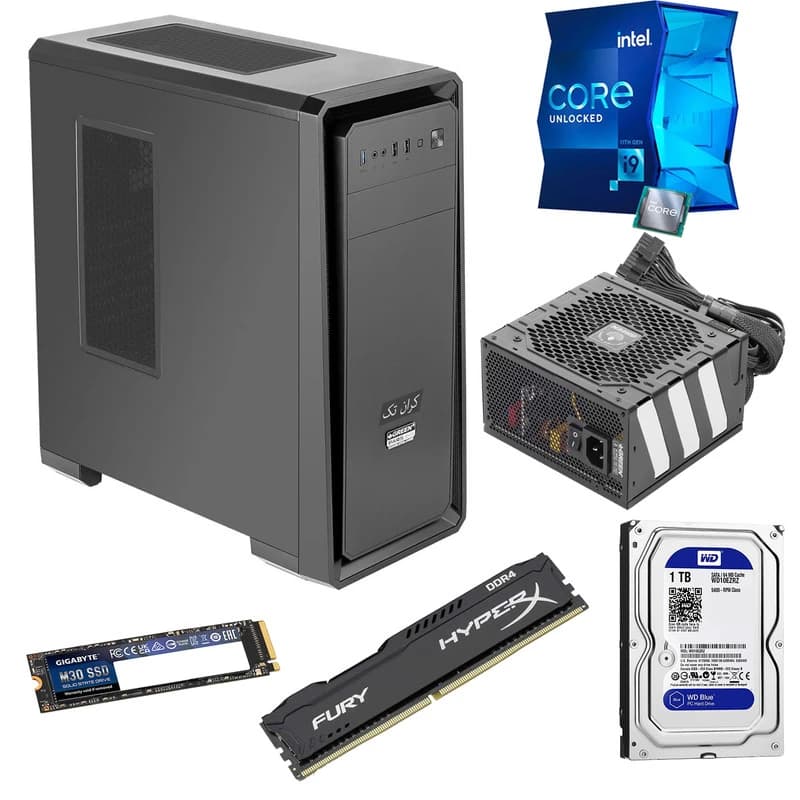 کیس اسمبل شده مدل GEN9-i3162S4 VGA2GB — تصویر ۷
