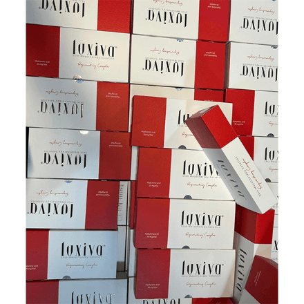 کوکتل جوانساز لوکسیوا اصل luxiva 16ml پک کامل ۴ عددی — تصویر ۱۱