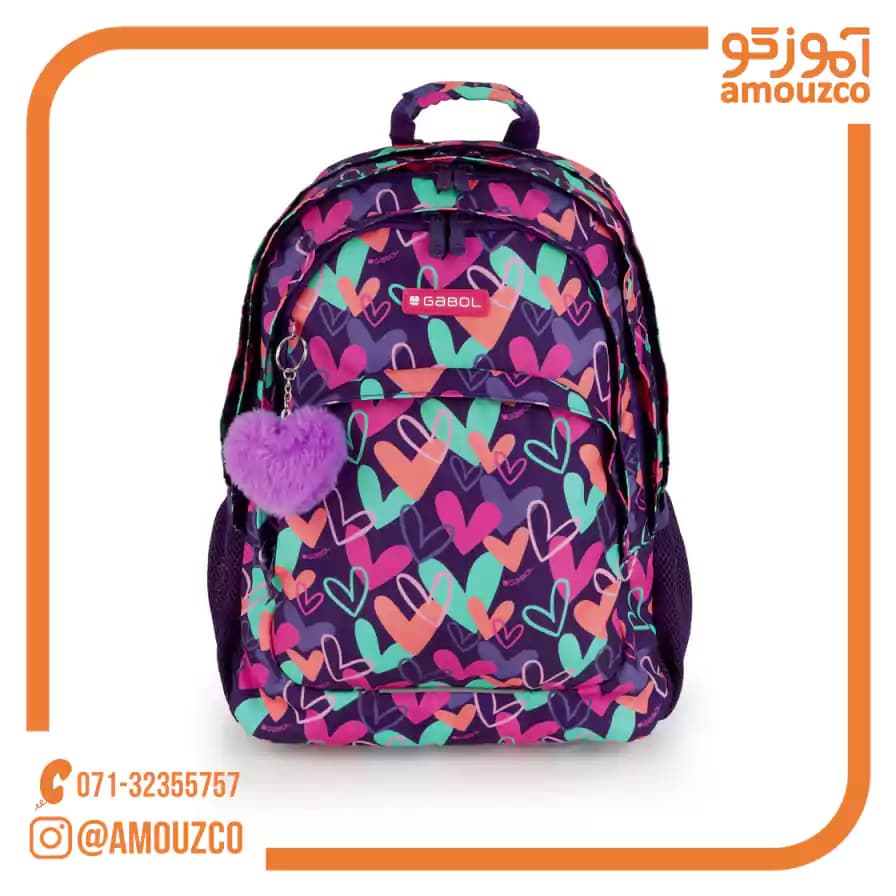 کوله پشتی Kokoro سایز 32×44×18 گابل (2026)