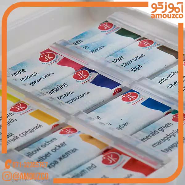 آبرنگ 12 رنگ سنت پترزبورگ — تصویر ۱۰