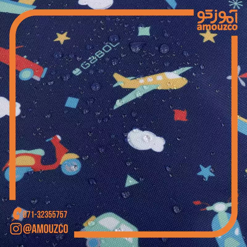 جامدادی سه زیپ Speedy سایز 22×7×7 گابل (2026) — تصویر ۱۰