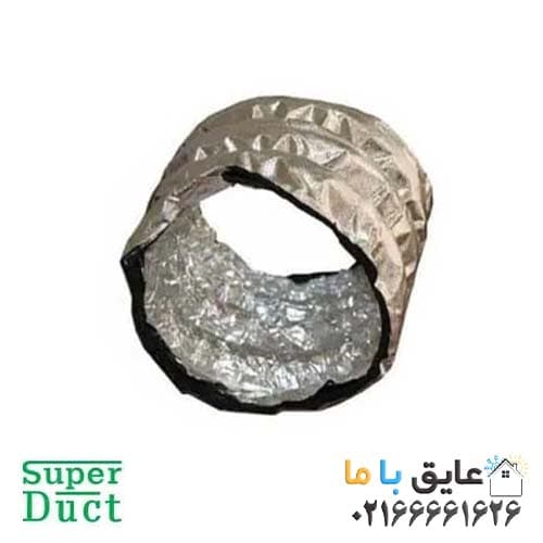 کانال فلکسیبل فایبر گلاس سوپر داکت – سایز (اینچ): 5 — تصویر ۲
