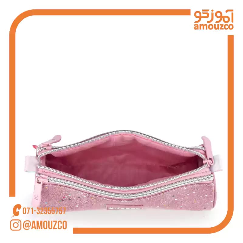جامدادی سه زیپ Glam سایز 22×7×7 گابل (2026) — تصویر ۷