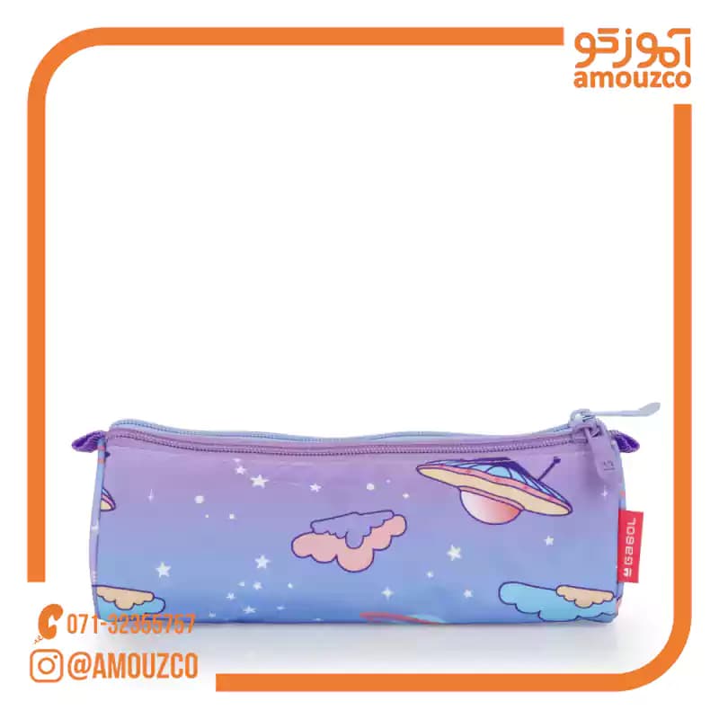 جامدادی سه زیپ Cosmos سایز 22×7×7 گابل (2026) — تصویر ۴