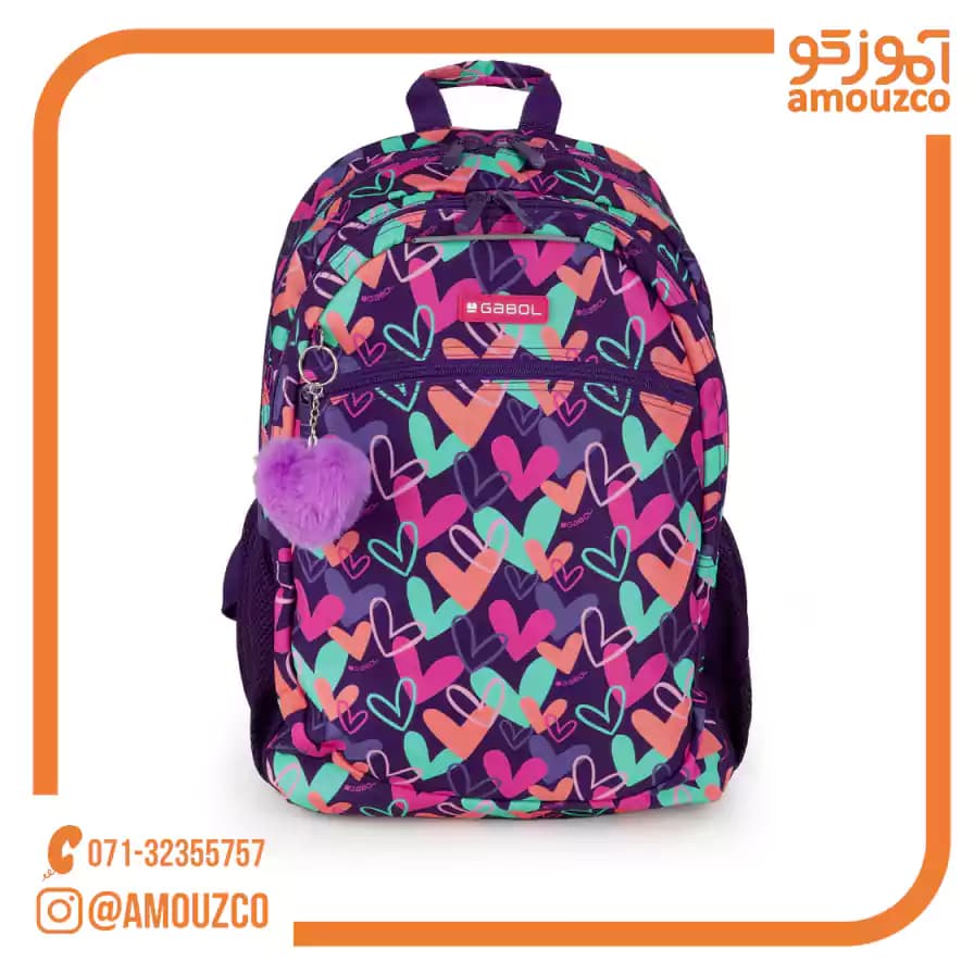 کوله پشتی Kokoro سایز 34×46×20 گابل (2026) — تصویر ۹