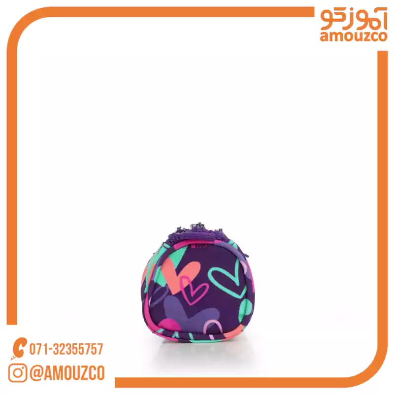 جامدادی سه زیپ Kokoro سایز 22×7×7 گابل (2026) — تصویر ۸
