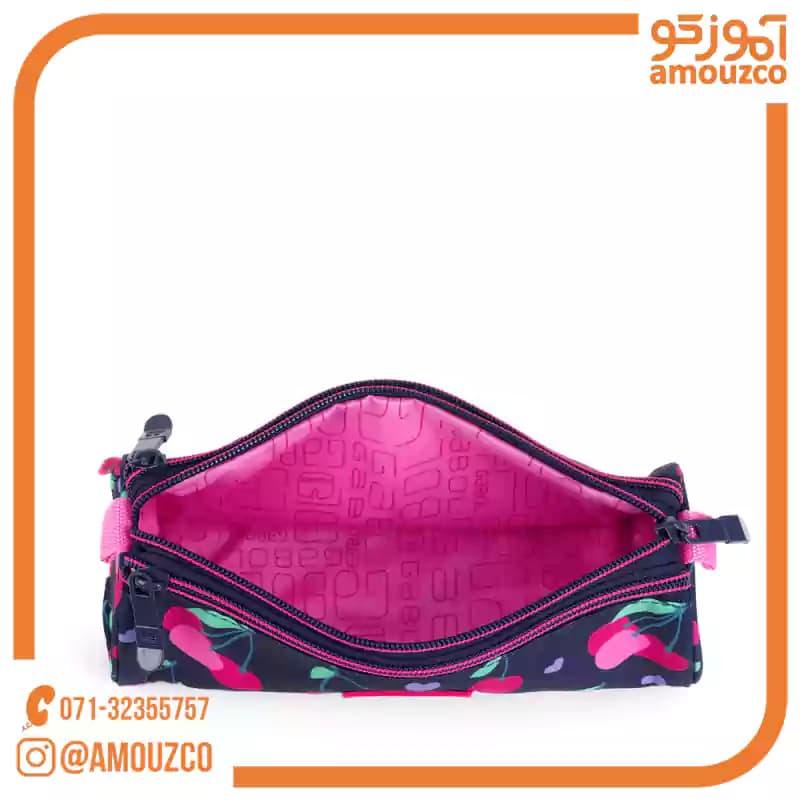 جامدادی سه زیپ Sweet سایز 22×7×7 گابل (2026) — تصویر ۶