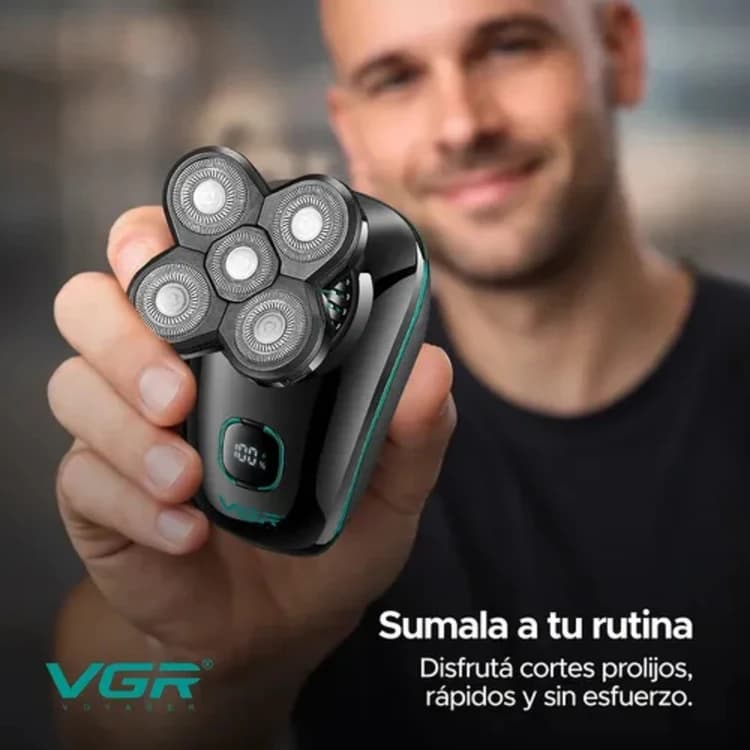 ریش تراش چرخشی 5 تیغه وی جی آر مدل V-304 — تصویر ۸