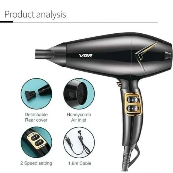 سشوار وی جی آر مدل V-423 — تصویر ۲