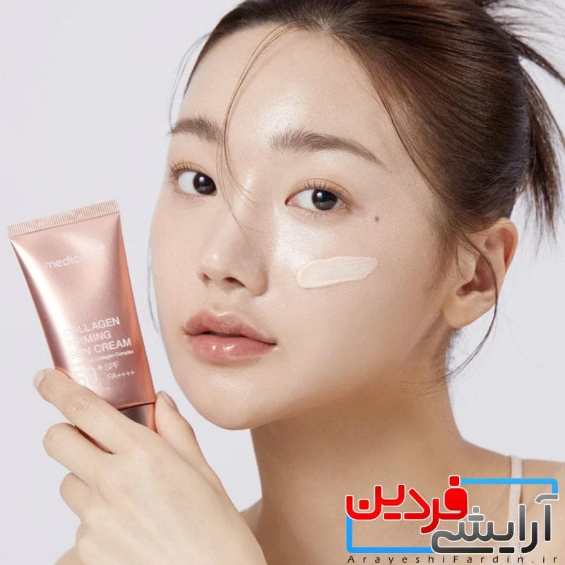 کرم ضد آفتاب +کلاژن مدی کیوب Medicube Collagen SPF50 Sun Cream — تصویر ۶