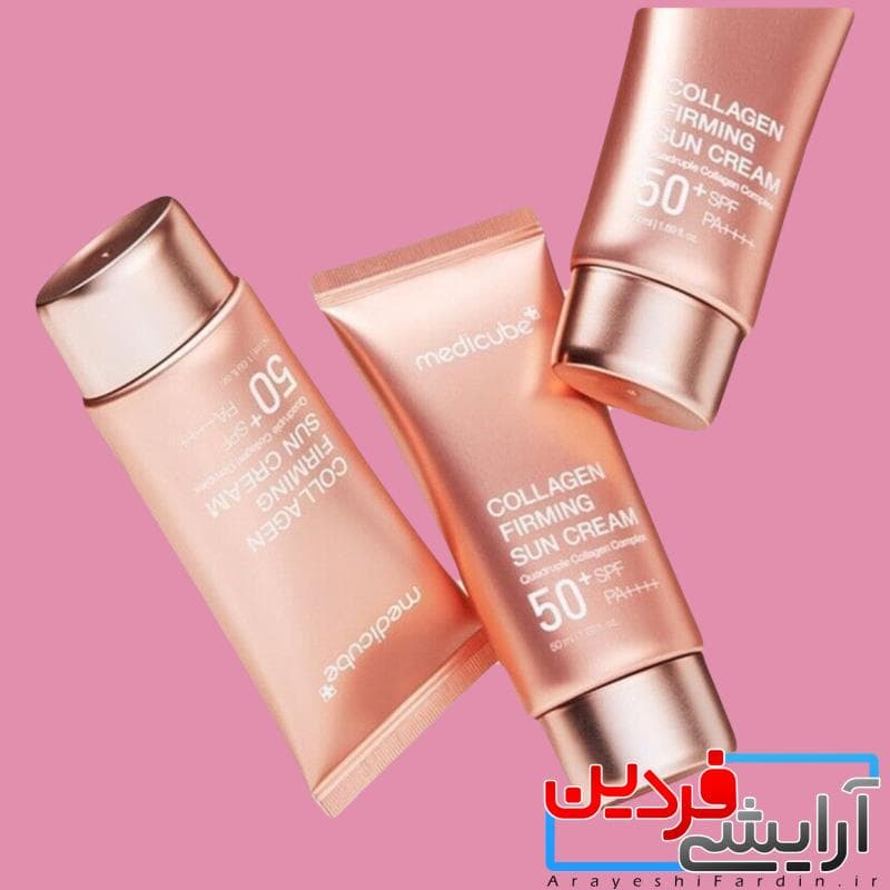 کرم ضد آفتاب +کلاژن مدی کیوب Medicube Collagen SPF50 Sun Cream — تصویر ۵
