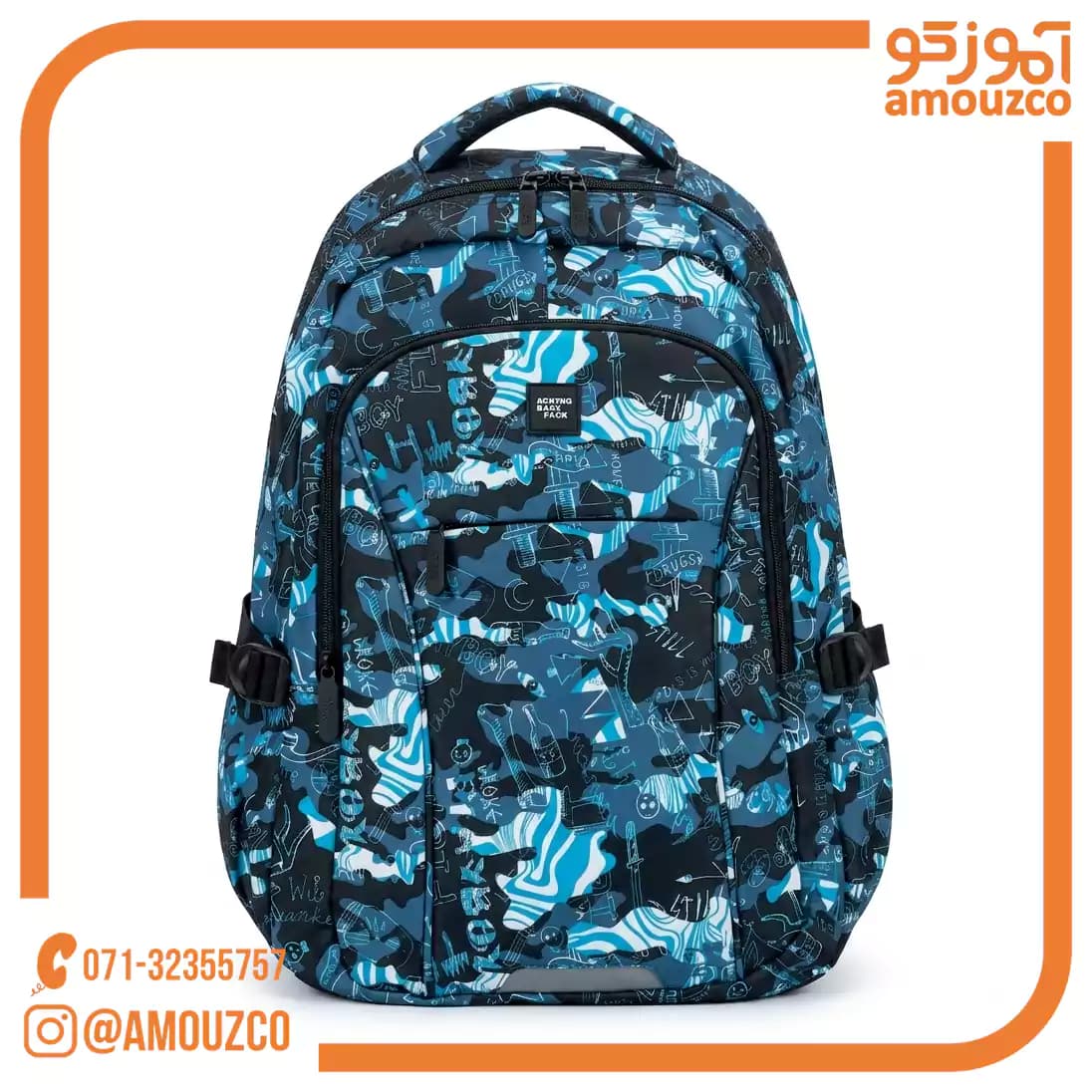 کوله پشتی AOKING مدل XN2035-15 (Play Boy)