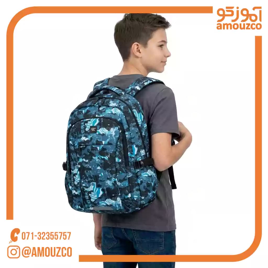 کوله پشتی AOKING مدل XN2035-15 (Play Boy) — تصویر ۳