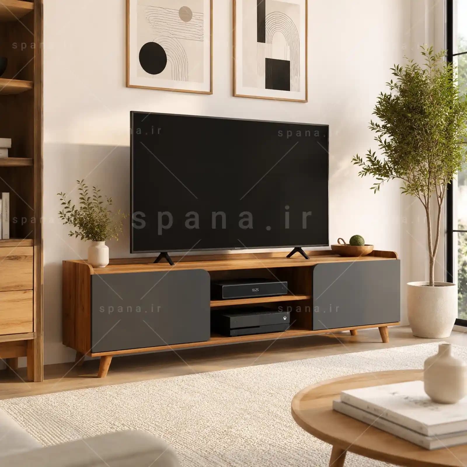 میز تلویزیون کد 124 طرح A – طول 180 — تصویر ۱۰