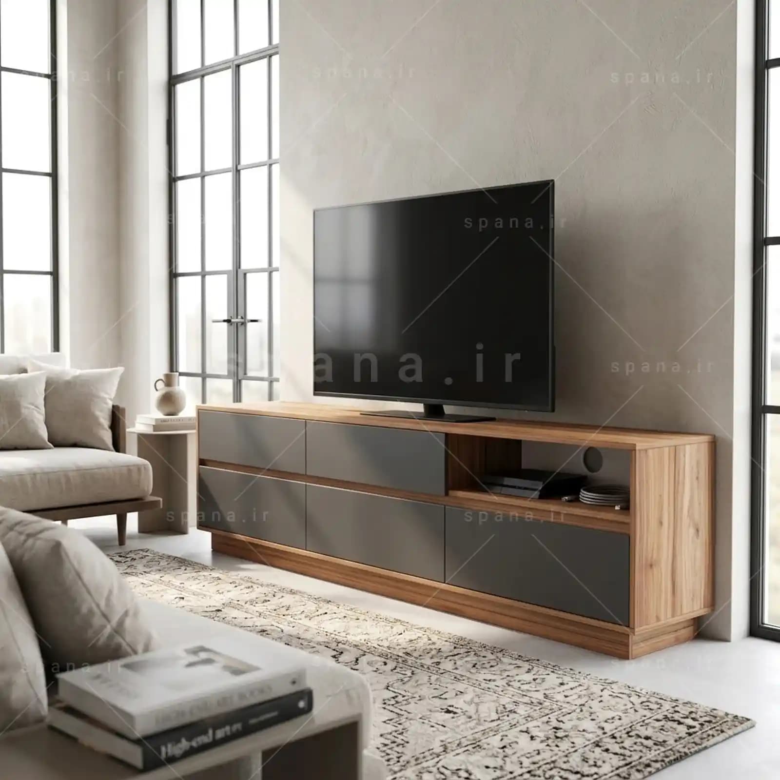 میز تلویزیون کد 116 طرح C – طول 200 — تصویر ۱۰