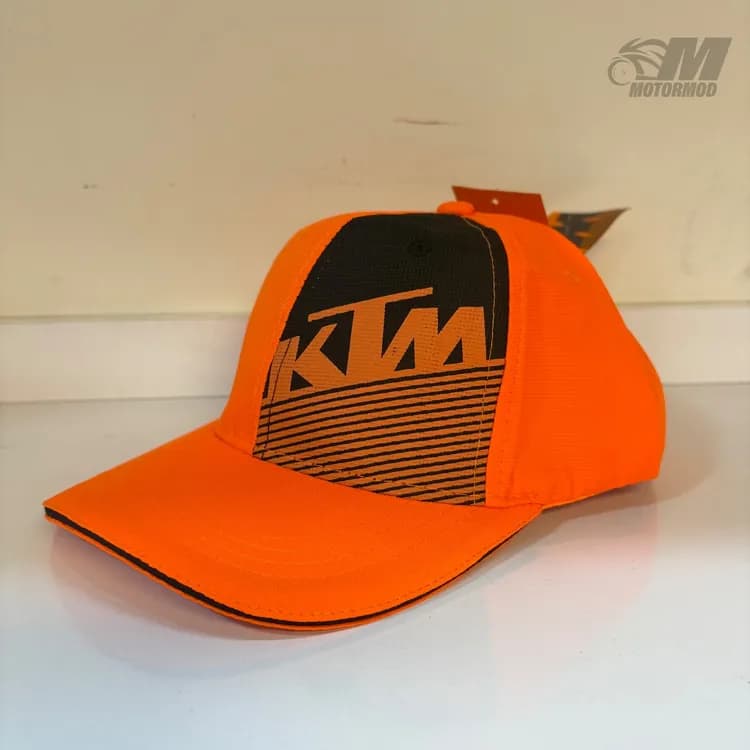 کلاه نقاب‌دار اورجینال KTM نارنجی | کلاه اسپرت مناسب موتورسواری — تصویر ۲