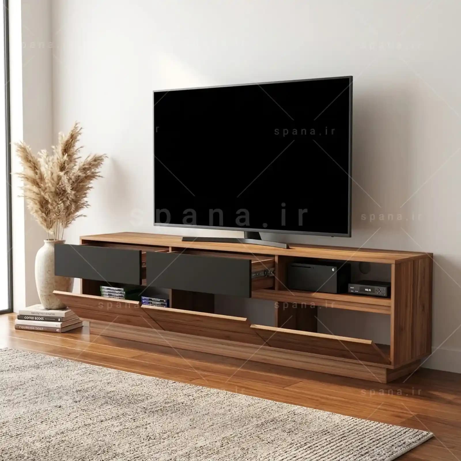 میز تلویزیون کد 115 طرح B – طول 200 — تصویر ۹