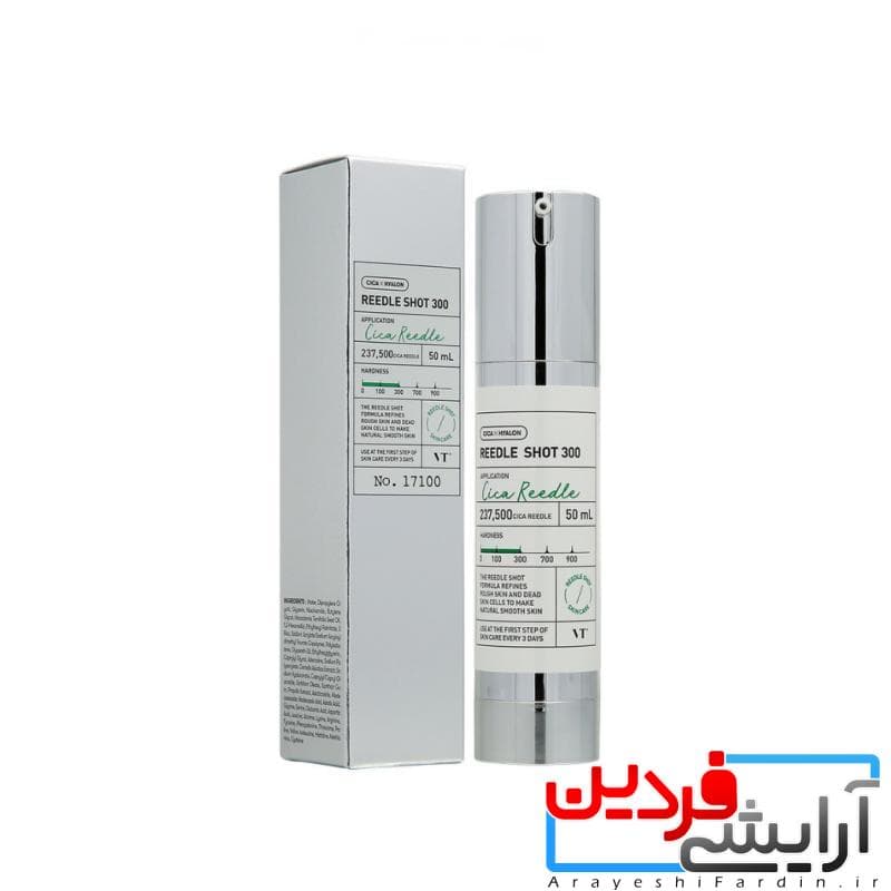 سرم میکرونیدلینگ ریدل شات وی تی 300 VT COSMETICS Reedle Shot